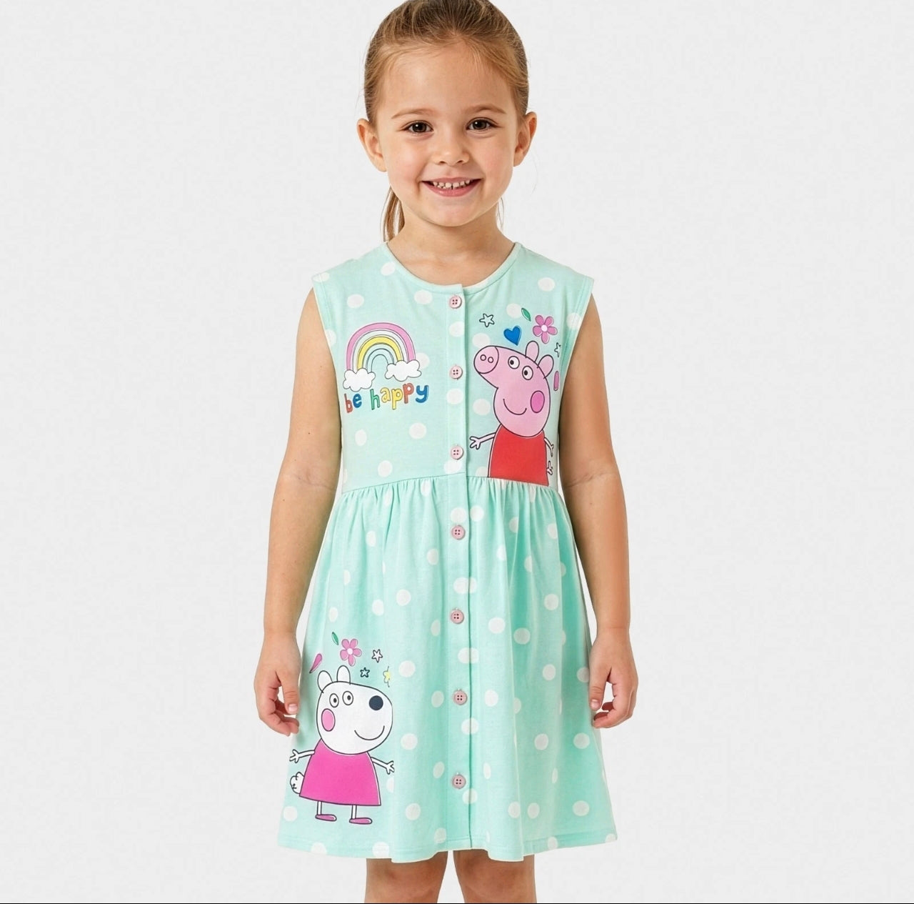 Pink Pig Summer Dress