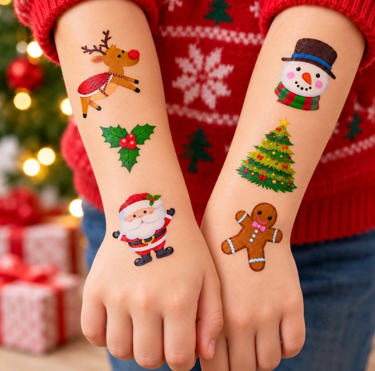 Christmas Temporary Tattoos