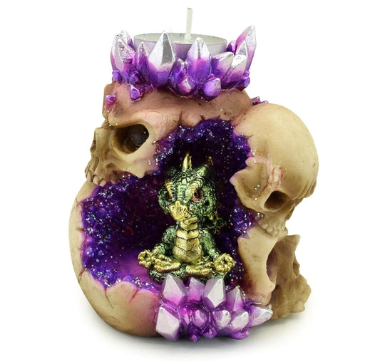 Baby Dragon Tea Light Holder