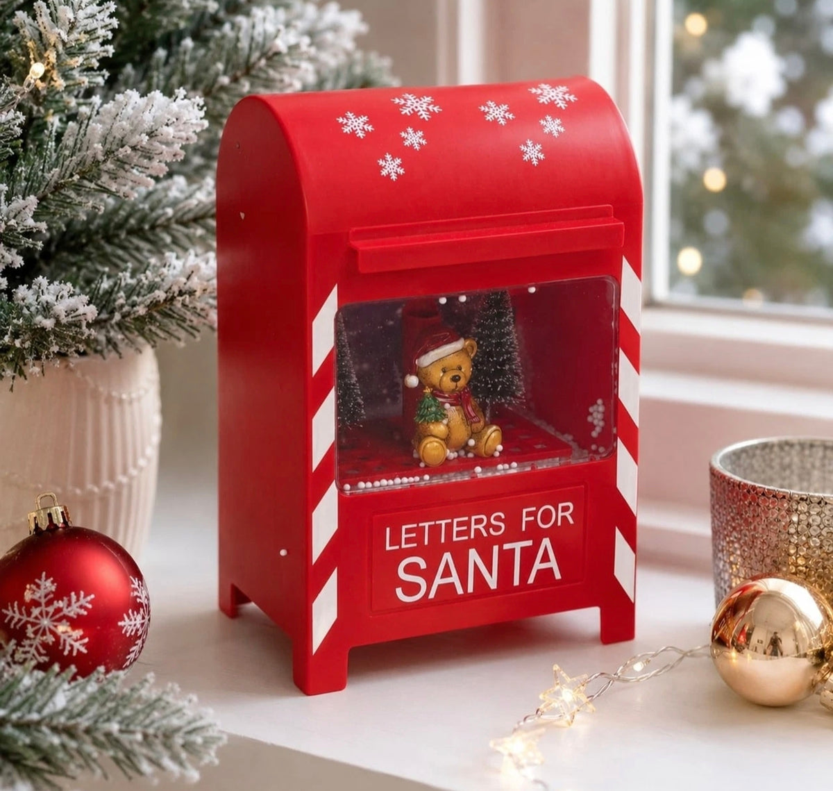 Letters To Santa Snow Globe (RANDOM SENT)