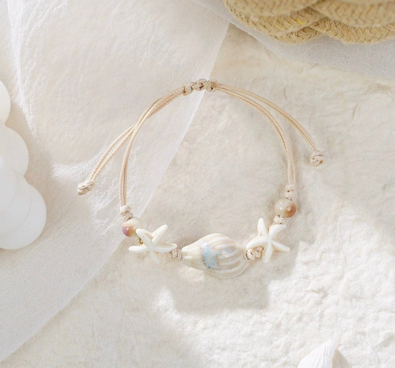 Girls Shell Anklets
