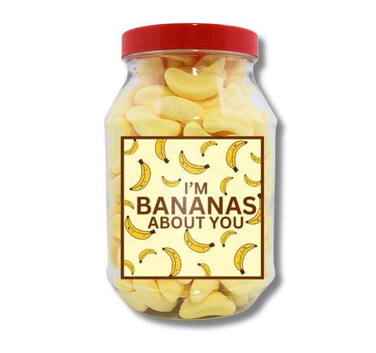 400g Foam Banana Sweets
