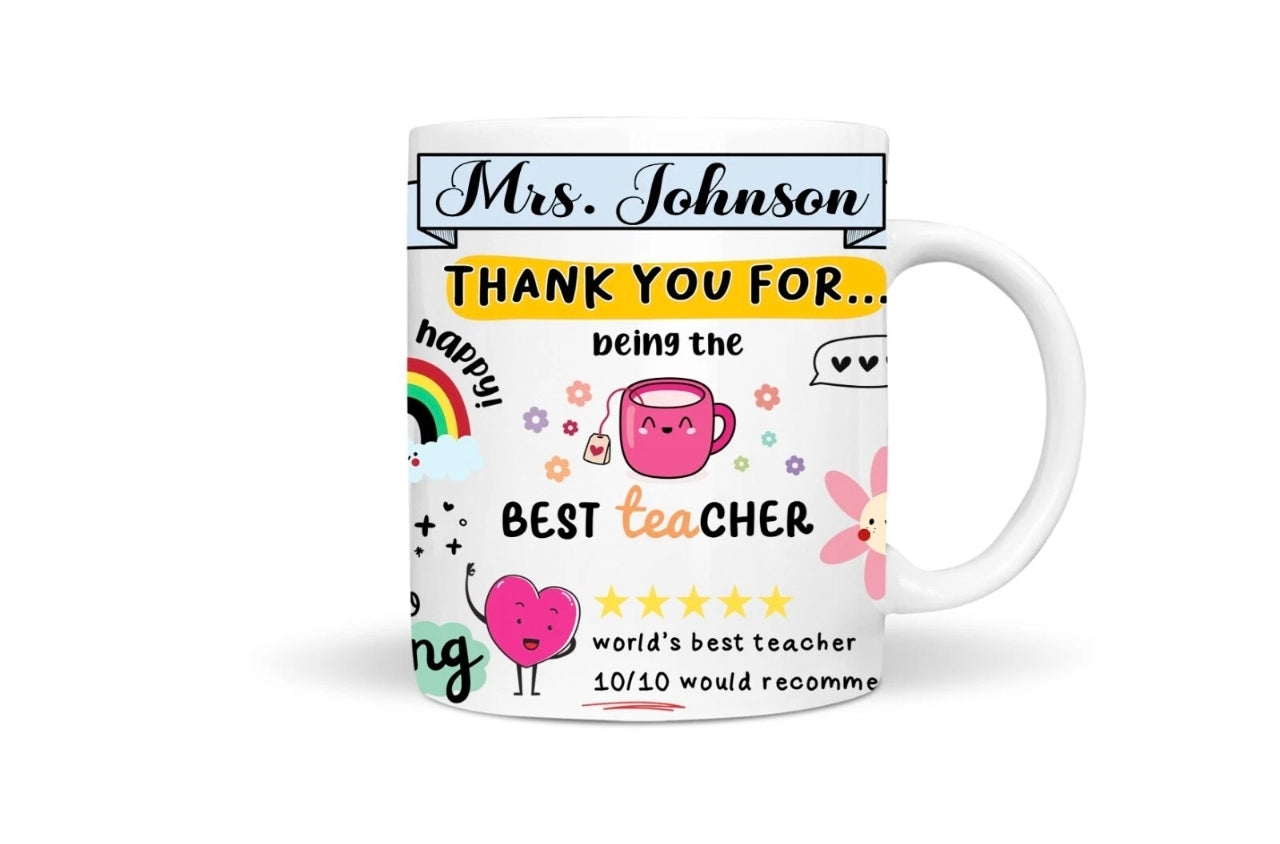 Personalised Teacher Mug