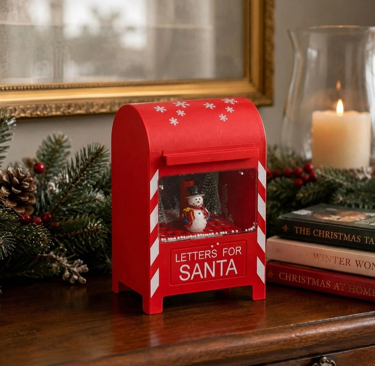 Letters To Santa Snow Globe (RANDOM SENT)