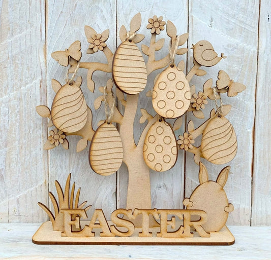 Decorate Your Own  Easter Tree Ornament