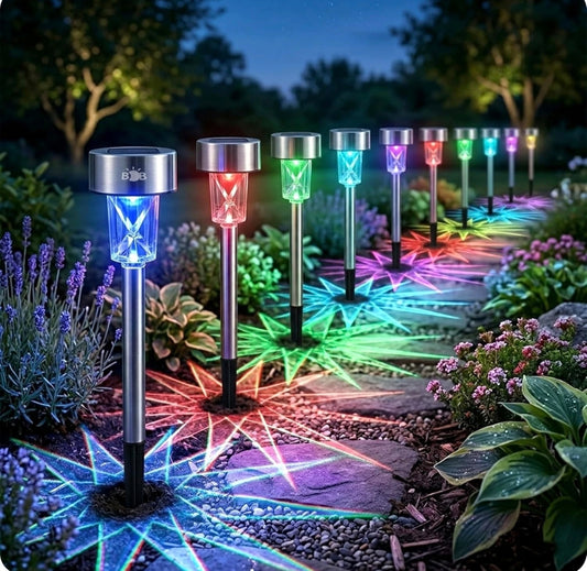 10pk Solar Stake Lights