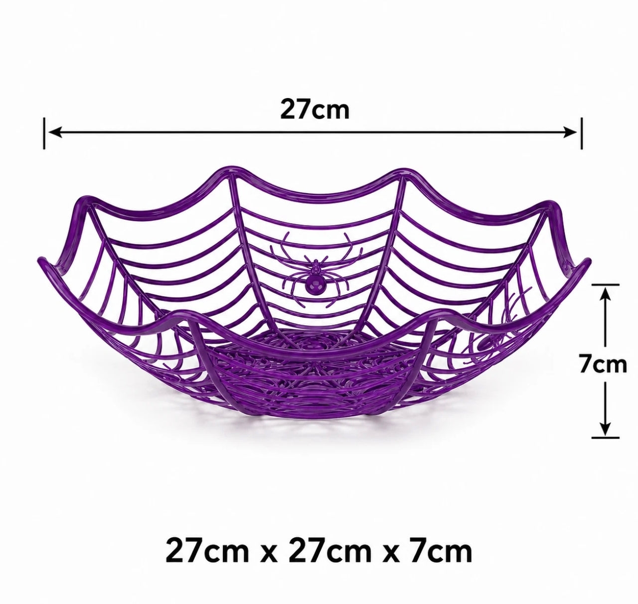 Set Of 3 Spiderweb Serving Bowls