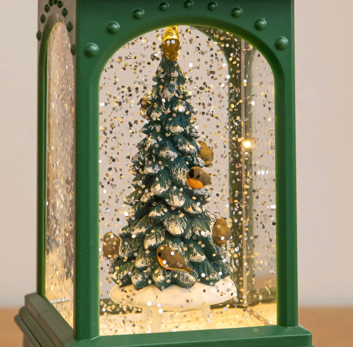 21cm Green Christmas Tree Water Spinner