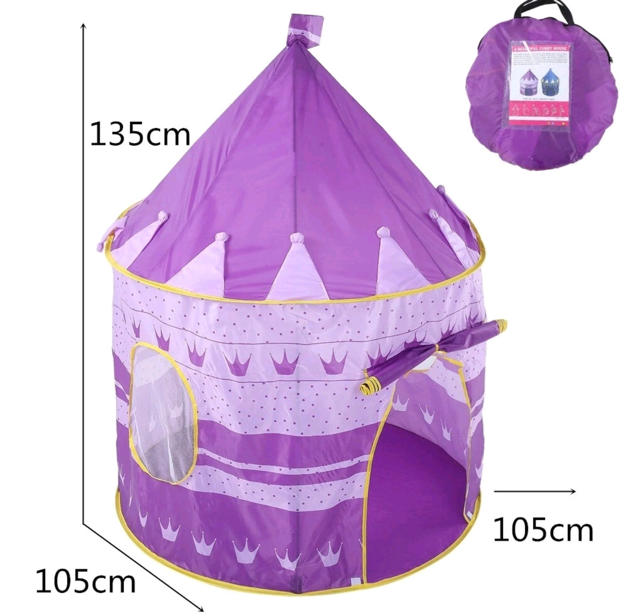 Princess & Wizards Pop Up Tent