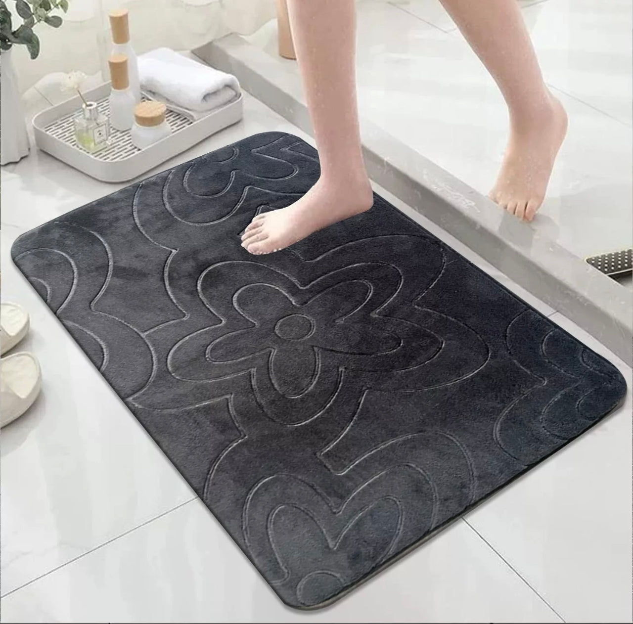 Non - Slip XL Bathroom Mat Set