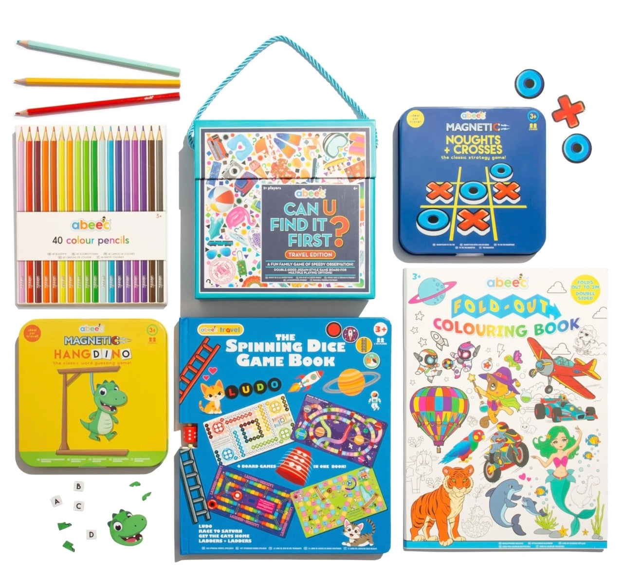 Little Kids Travel Activities Bundle