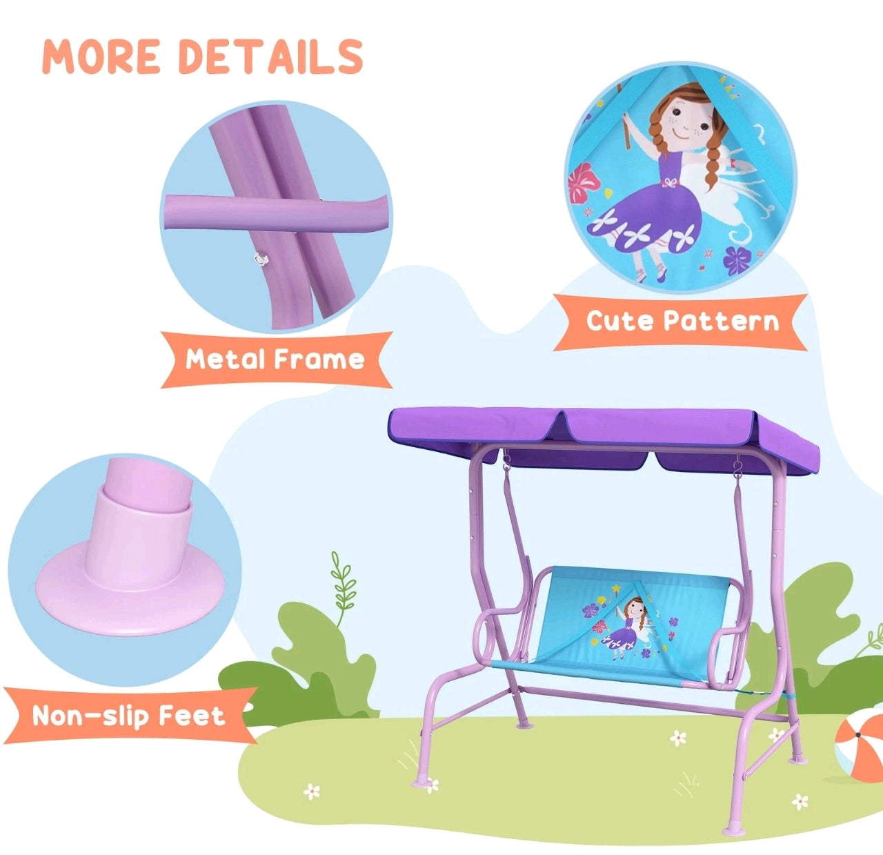 Children's Fairy Swing Seat