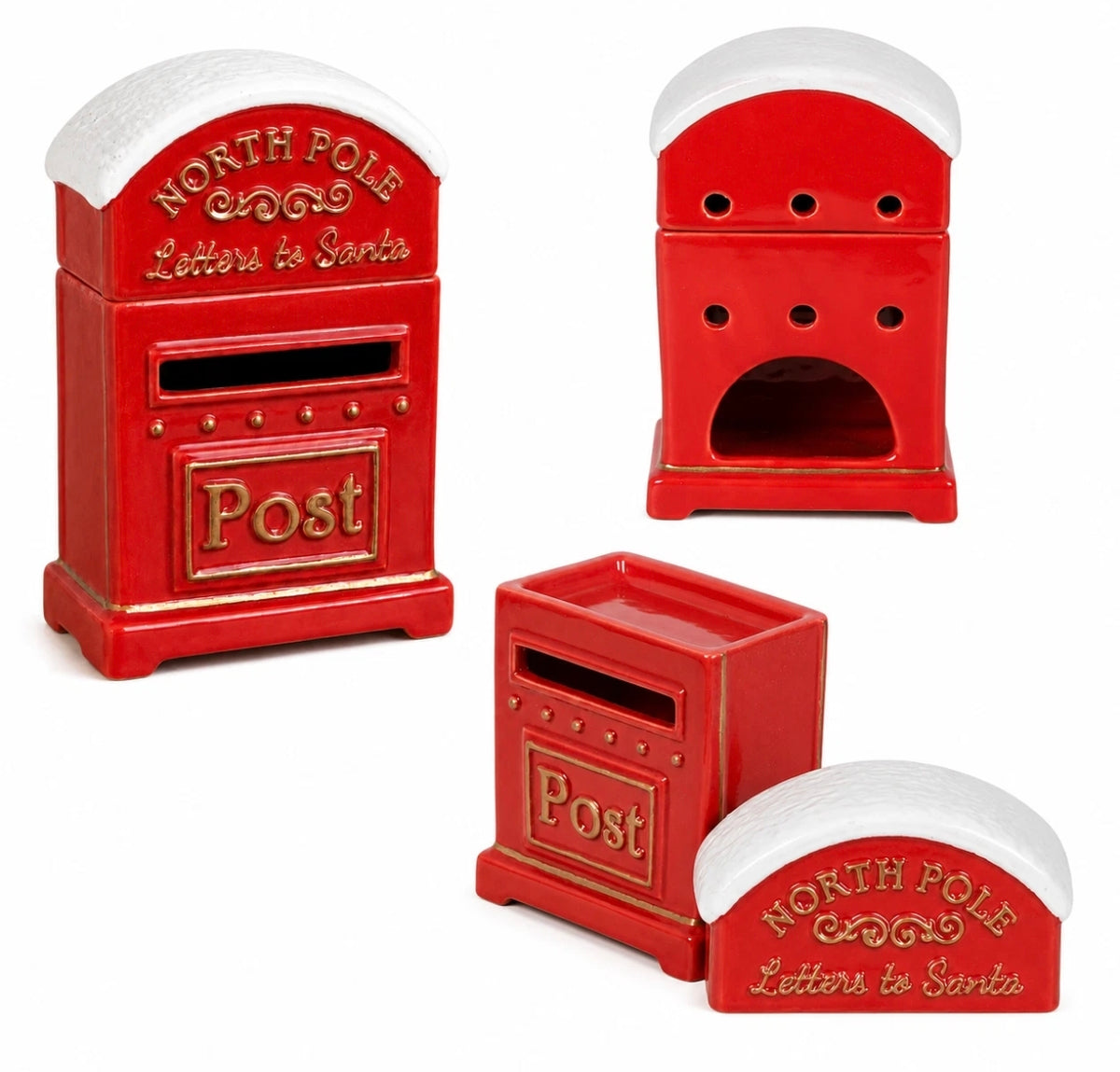 North Pole Post Box Oil & Wax Burner