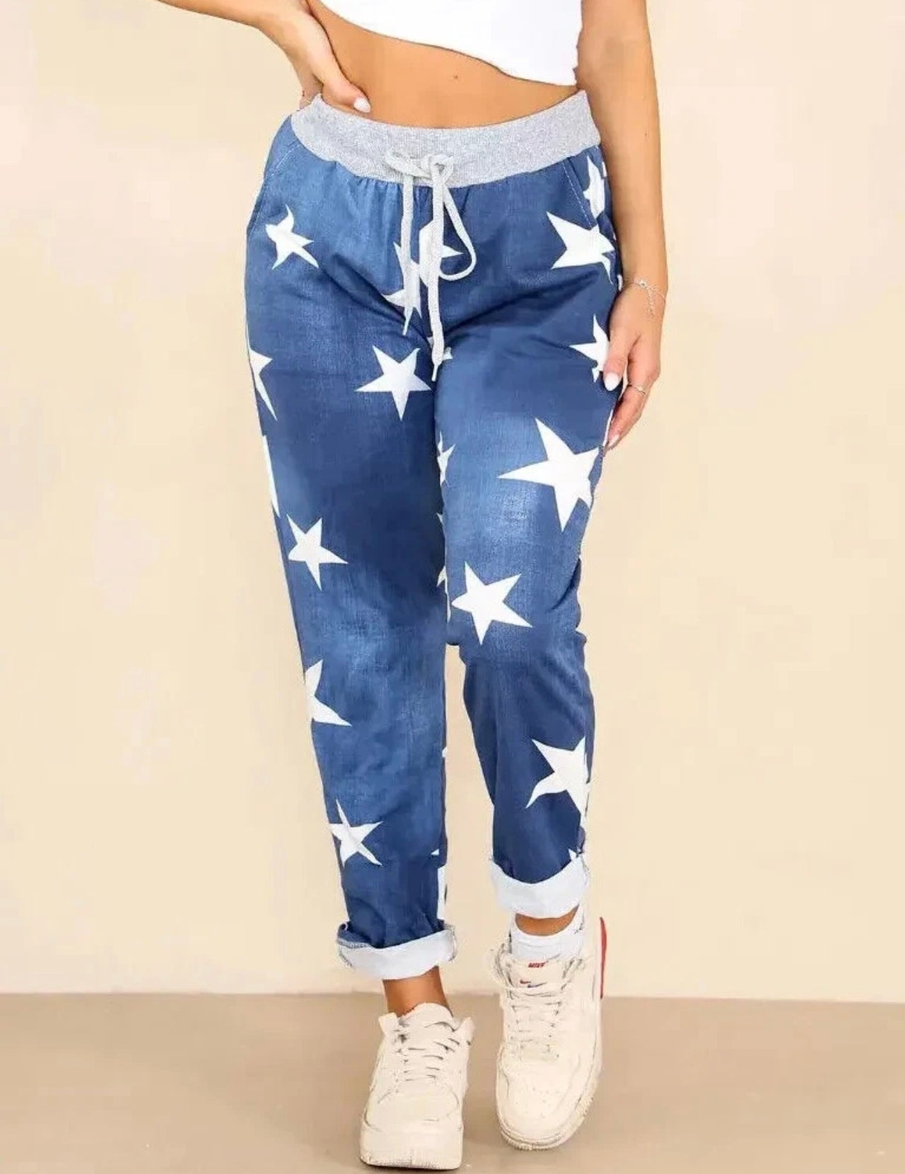 Italian Turn Up Summer Joggers