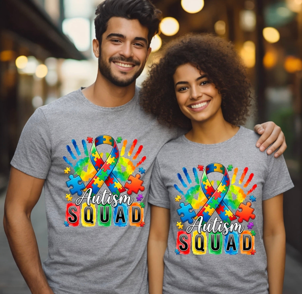 Autism Squad Adults' & Children's T-shirts