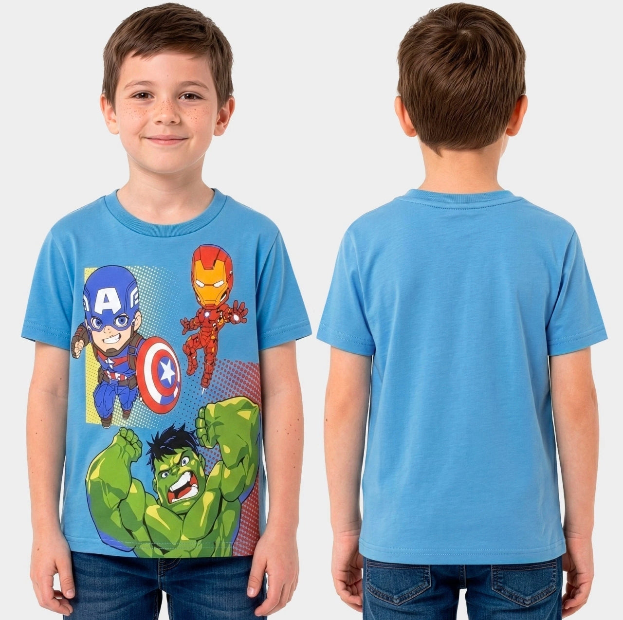 3pk Boys Hero T-shirts