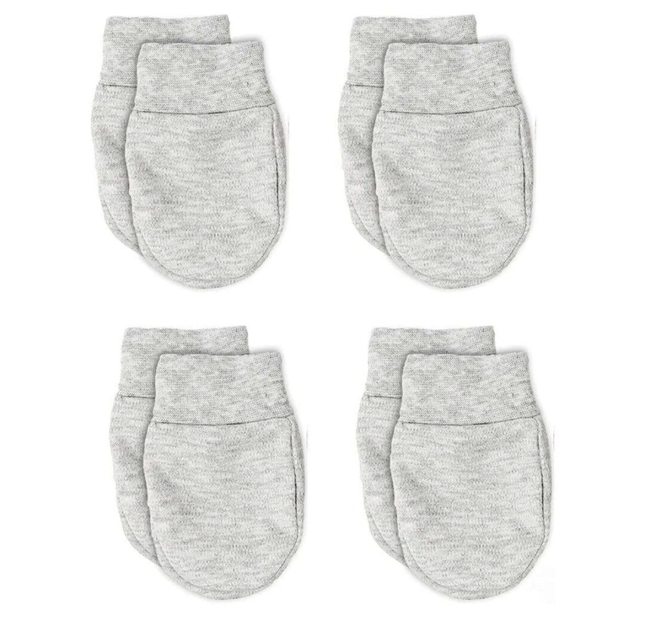 4 Pairs Baby Scratch Mittens
