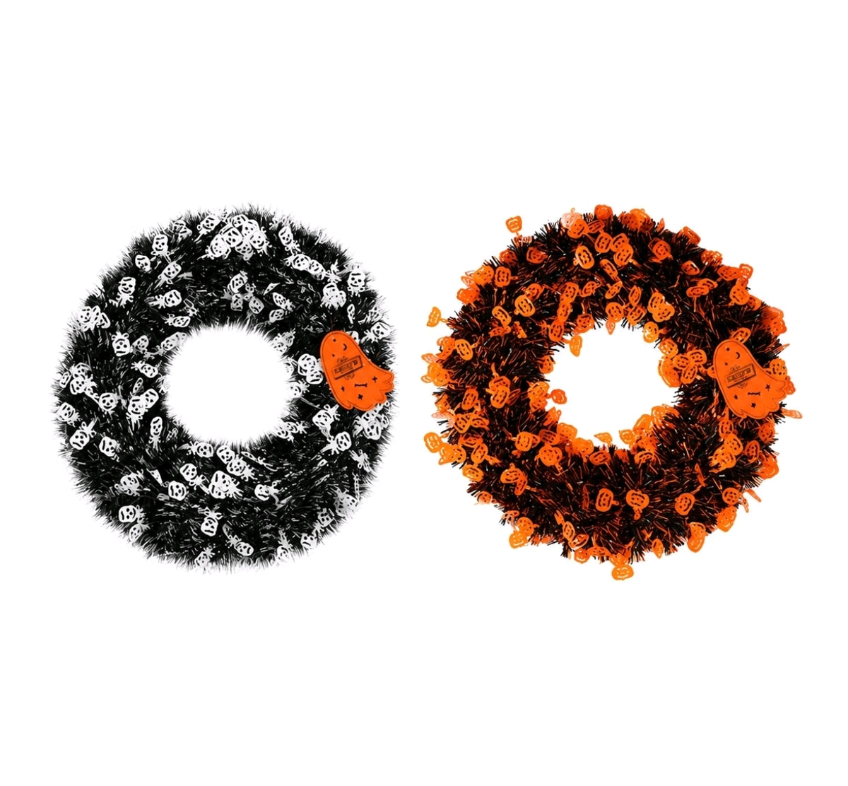 44cm Halloween Door Wreath