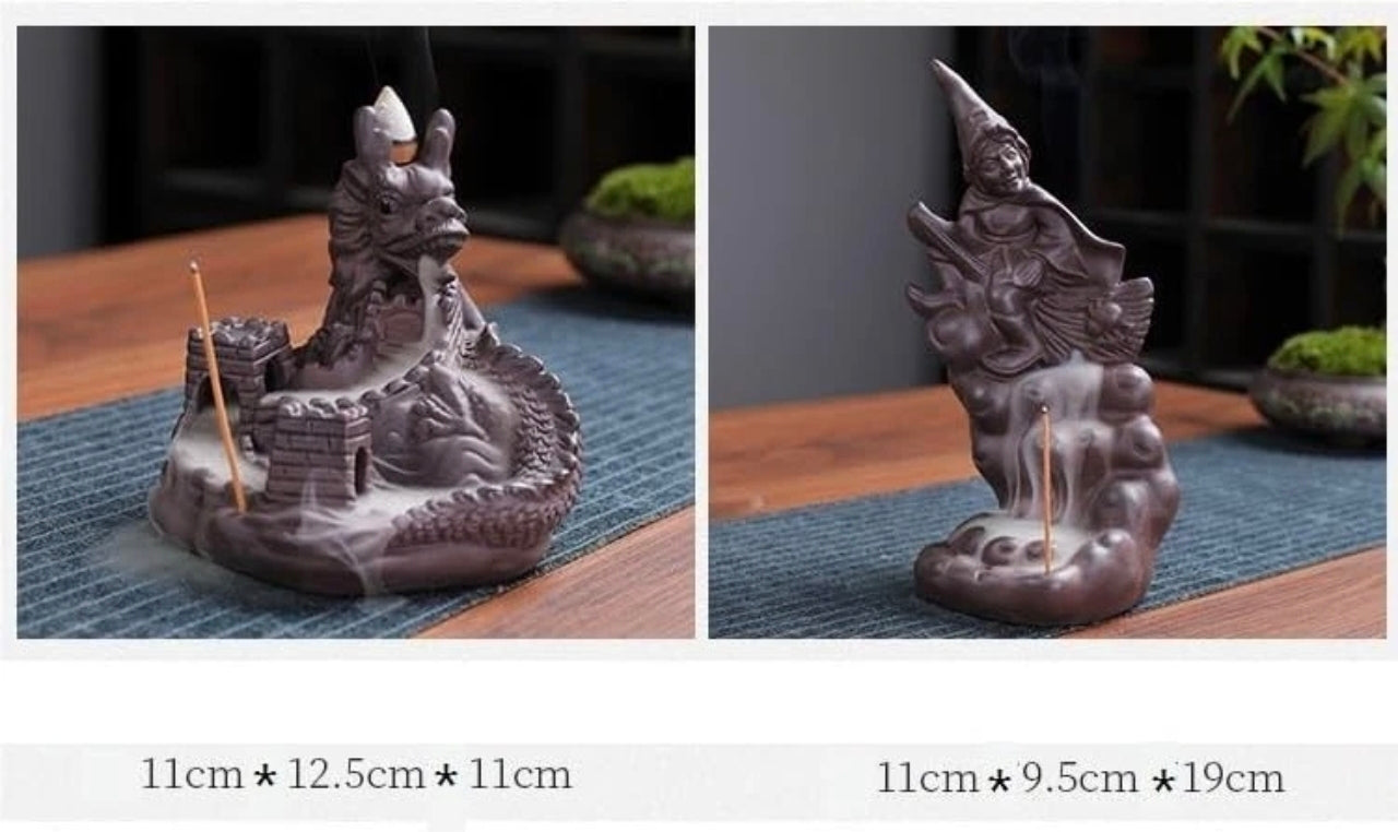 Witch Backflow Incense Burner