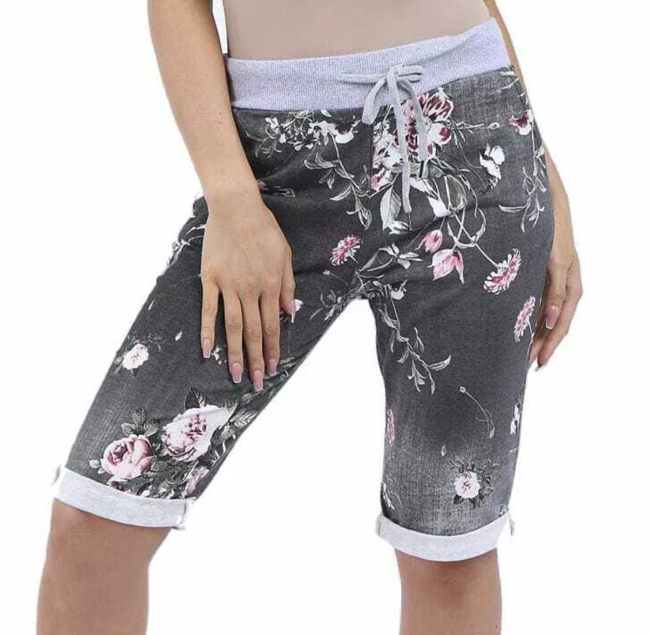 Women's Italian Turn Up Shorts