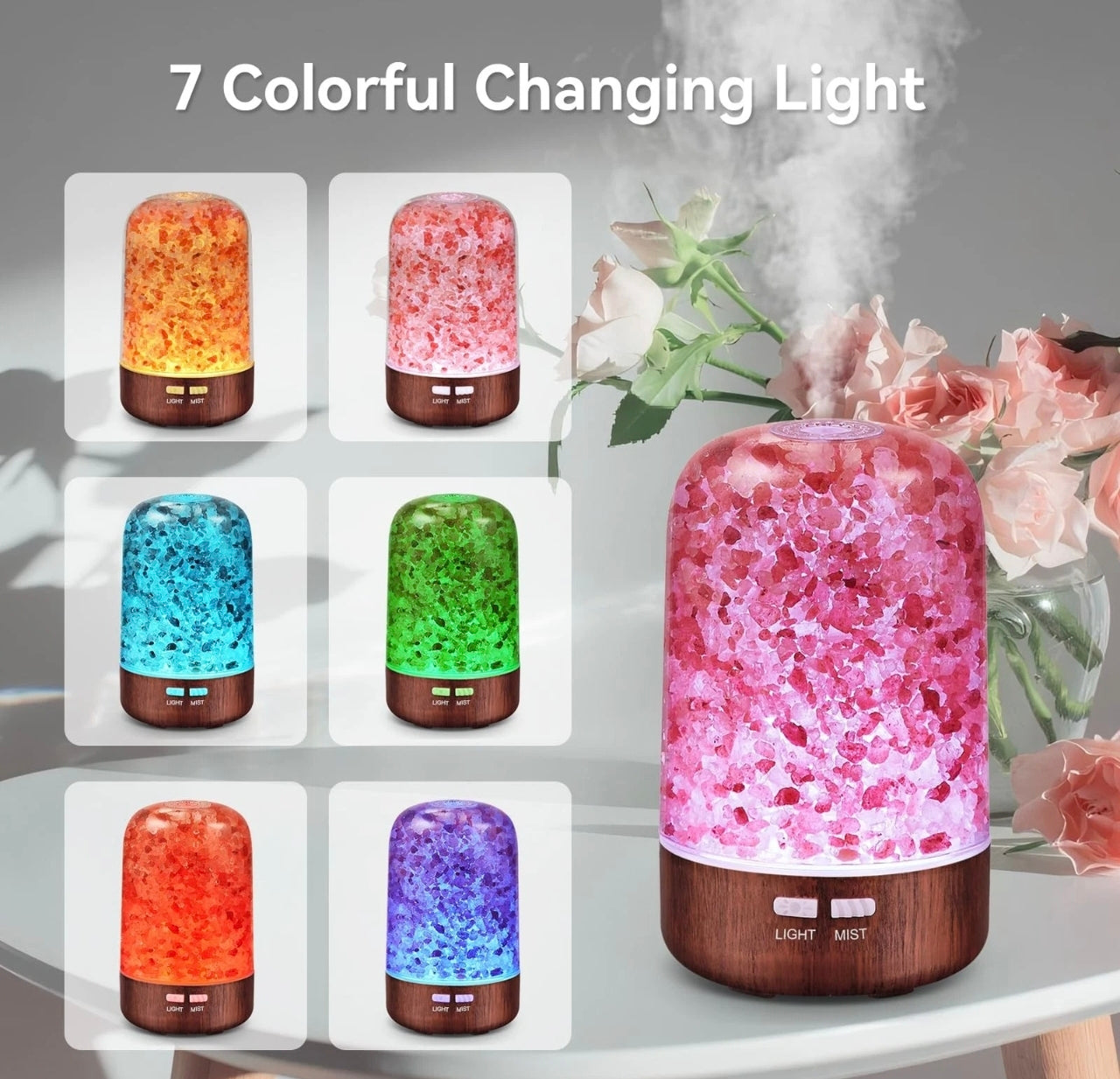 Colour Changing Essential Oil Humidifier