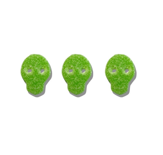 Vegan Fizzy Apple Skulls 2kg
