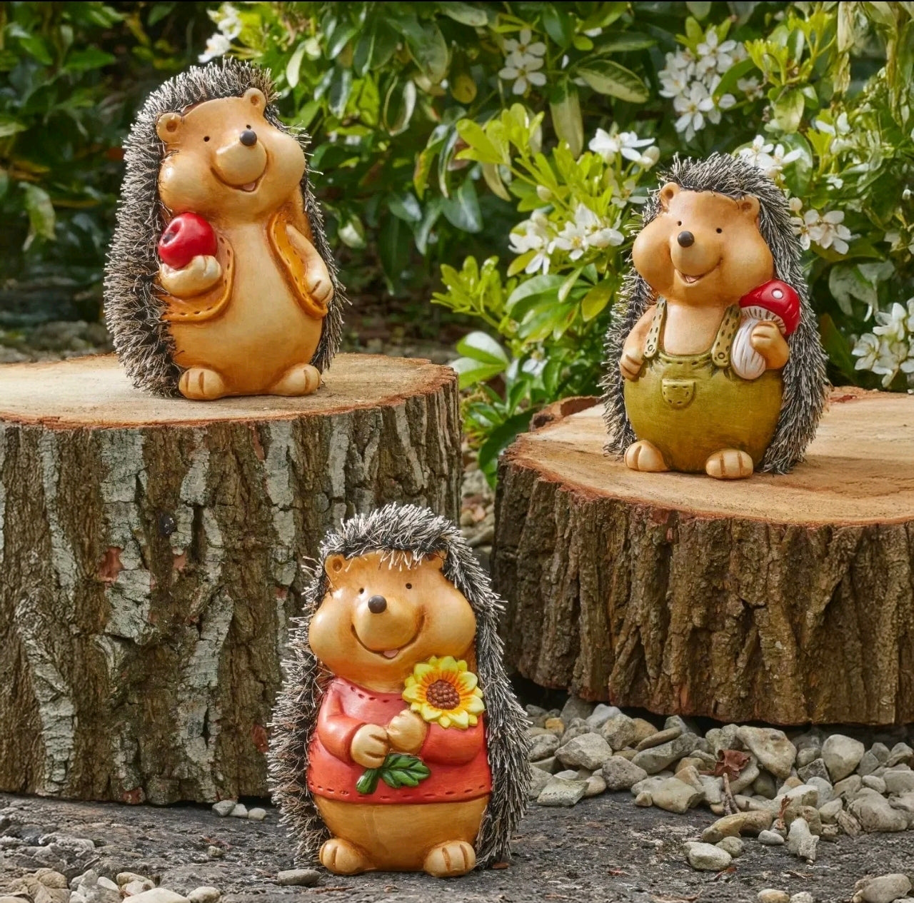 3pc Hoglet Statue Set