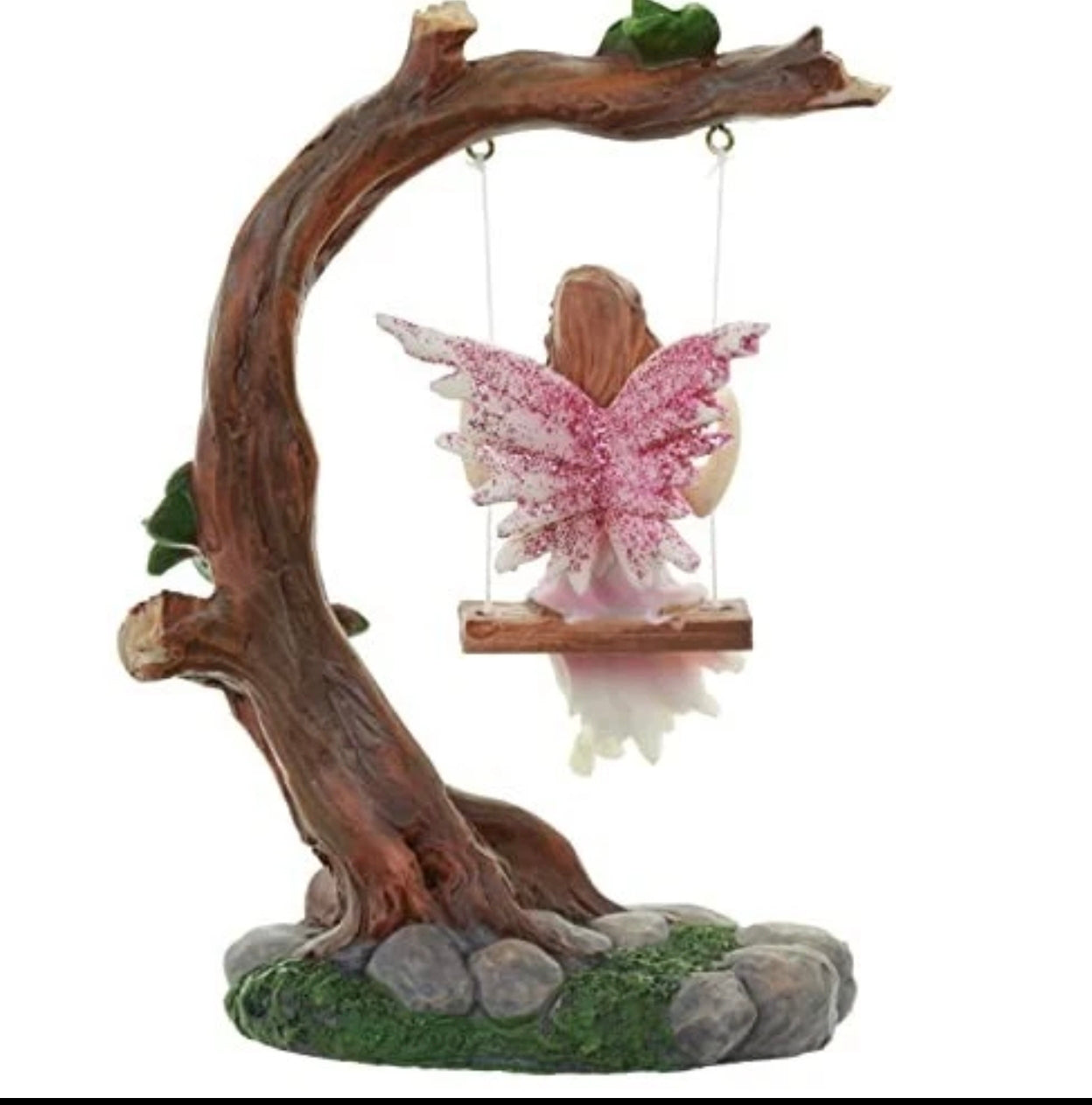 Swinging Flower Fairy Figurine