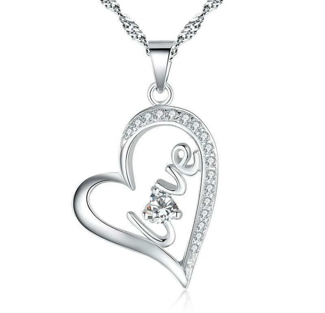 Love Heart Necklace