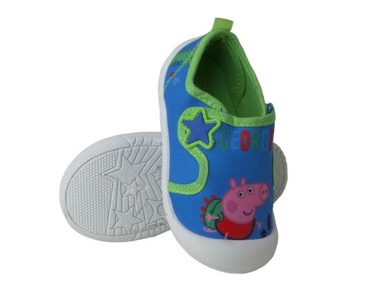 Boys Pig Canvas Shoes