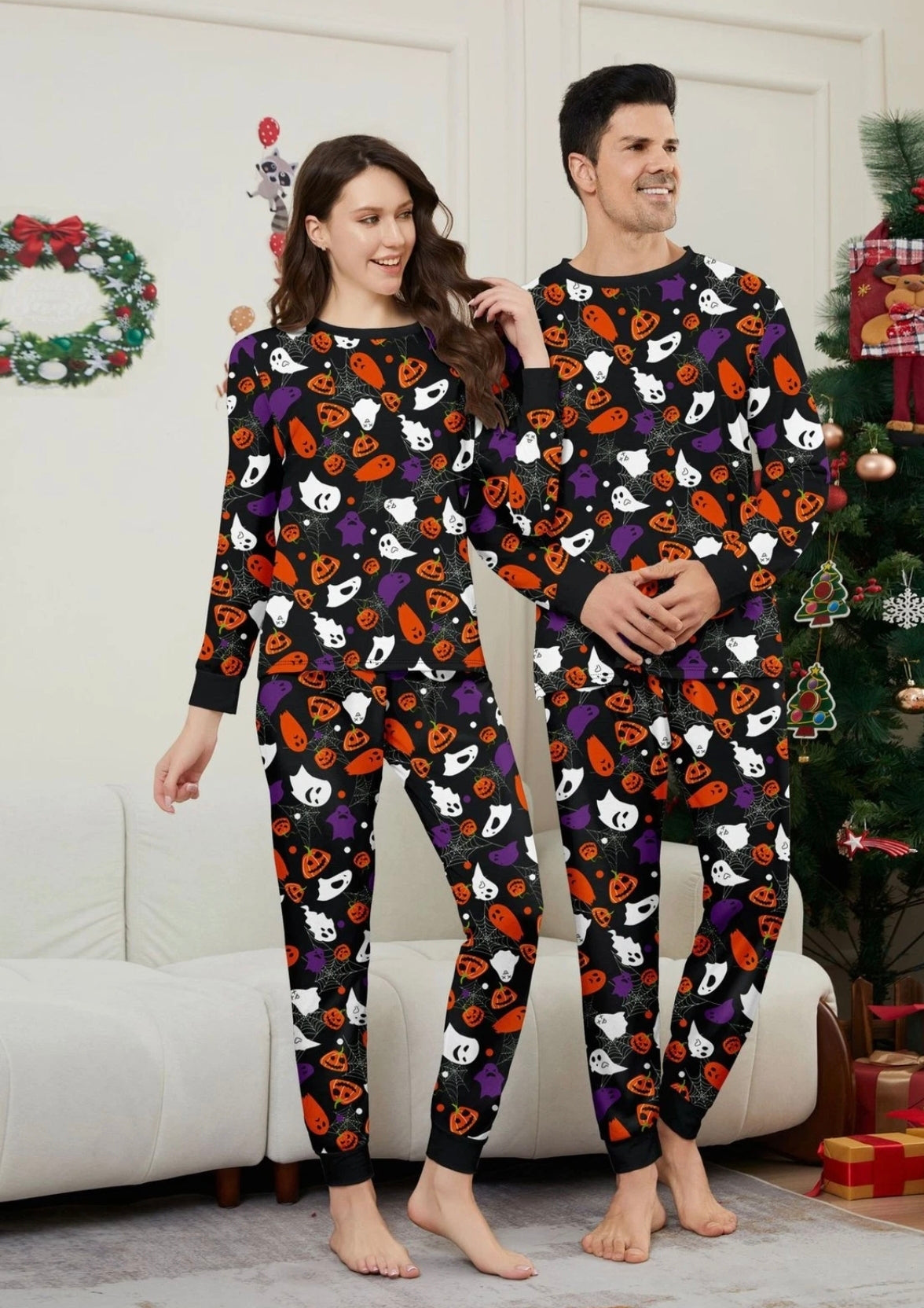 Pumpkins & Ghosts Family Matching Pjs