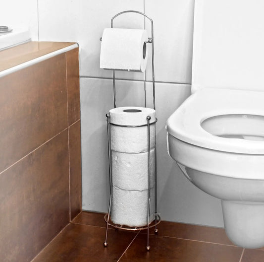 Free Standing Toilet Roll Holder