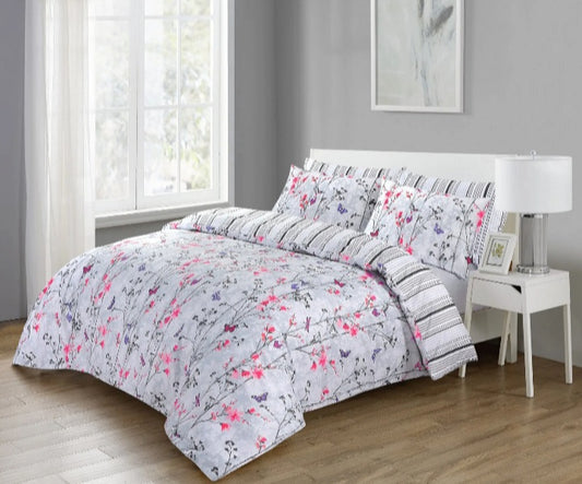100% Egyptian Cotton Butterfly Bedding