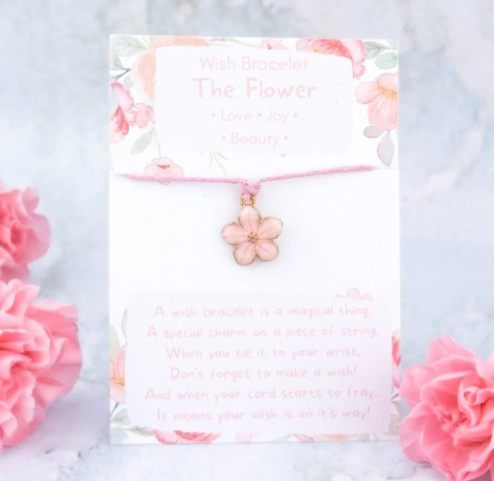 Flower Girl Wish Bracelet