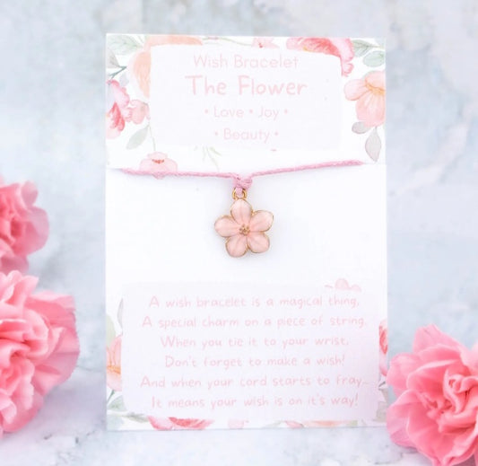 Flower Girl Wish Bracelet