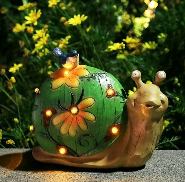 Solar Snail Ornament
