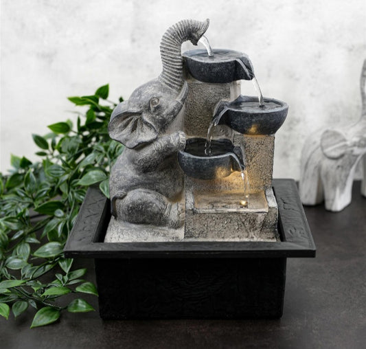 Elephant & Bowls Fountain