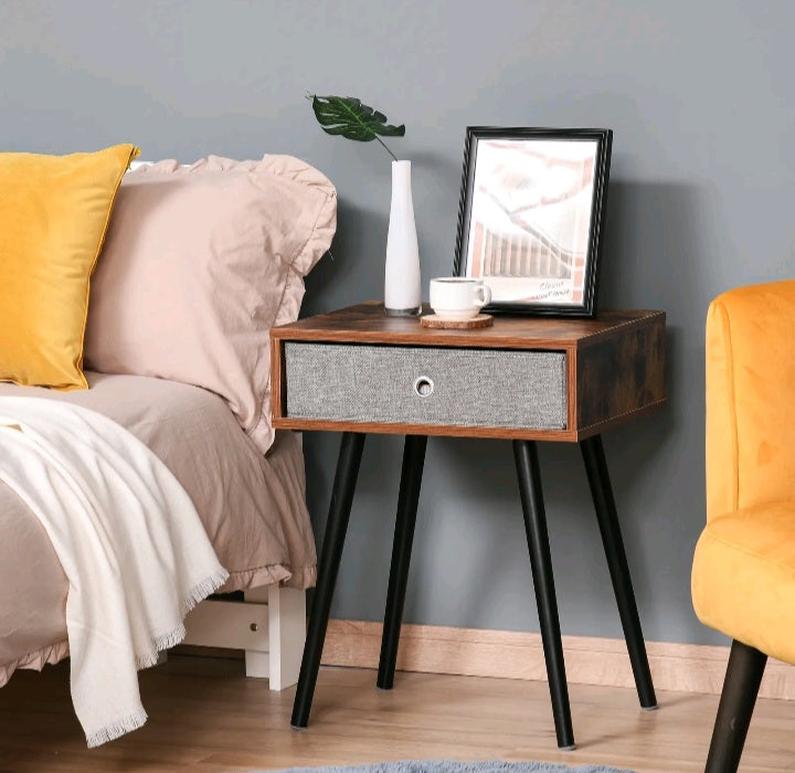 Rustic Chic End Side Table