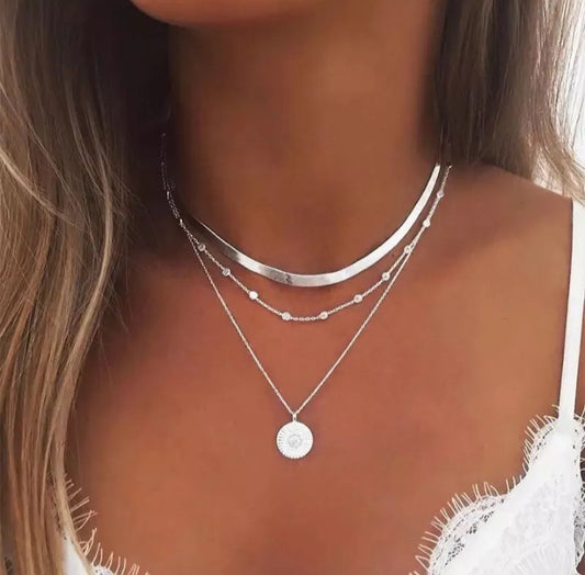 Bohemian Multi Layer Choker Necklace