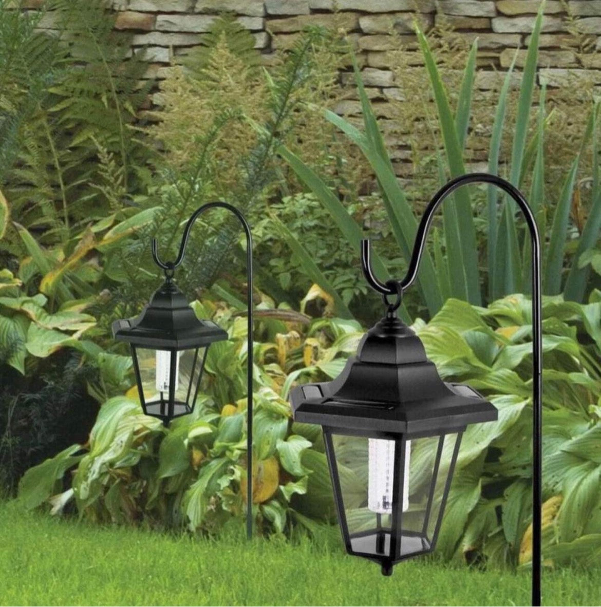 Shepherds Crook Solar Lights