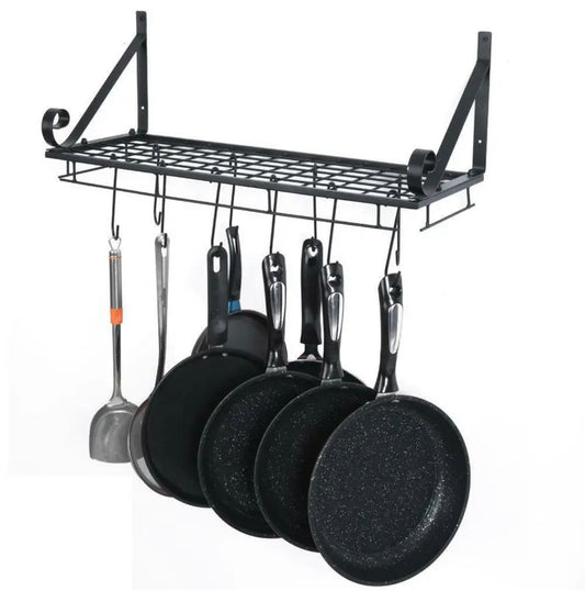 Wall Mounted Saucepan Rack