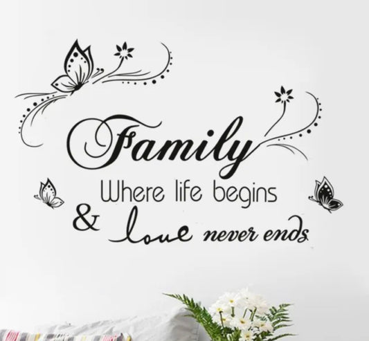 Family Wall Sticker