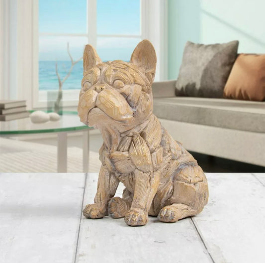 Driftwood Effect French Bulldog Ornament