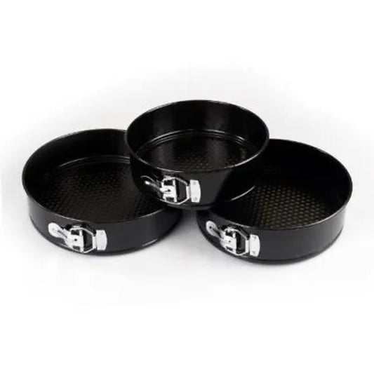 3 Piece Round Cake Tins