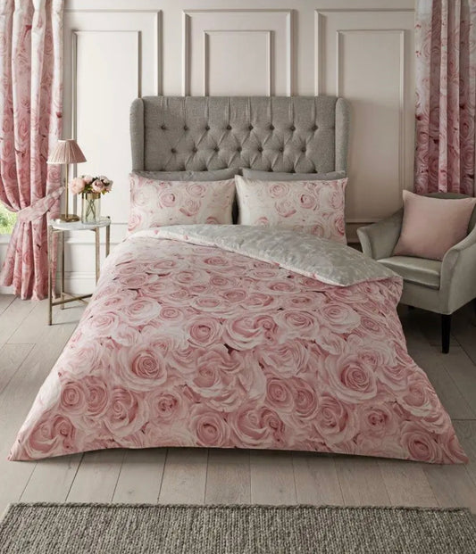 Pink Rose Bedding Set