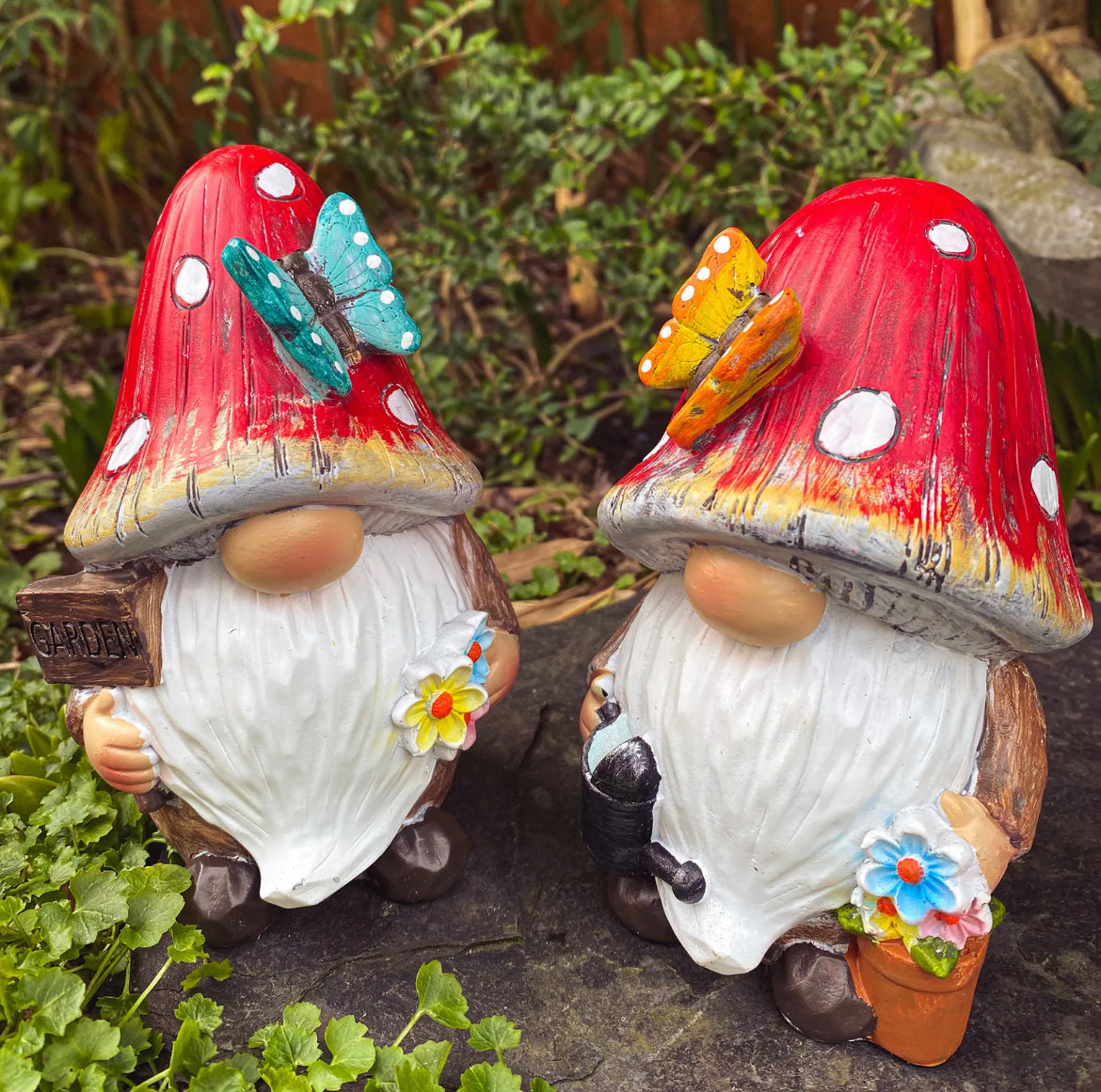 Mushroom Hat Gnomes